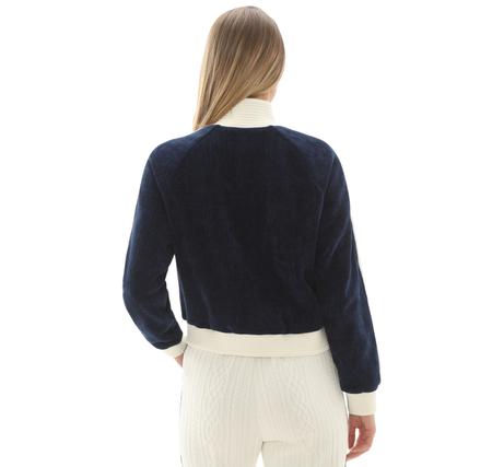 adidas Velour Knıt Tt Kadın Ceket Lacivert