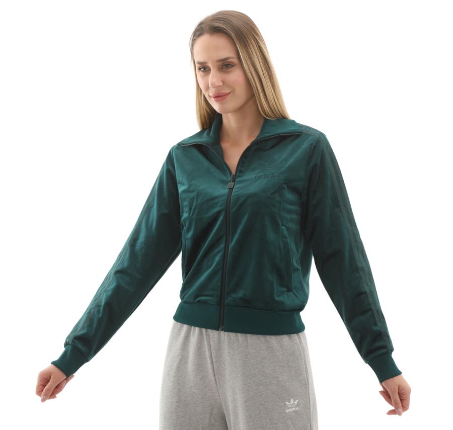 adidas Velvet Tt Kadın Ceket Yeşil adidas Velvet Tt Kadın Ceket Yeşil