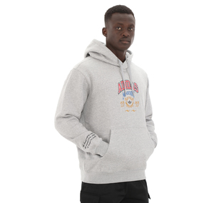 adidas Vrct Hooded 1 Erkek Sweatshirt Gri