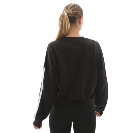 adidas W 3S Ft Swt Kadın Sweatshirt Siyah adidas W 3S Ft Swt Kadın Sweatshirt Siyah