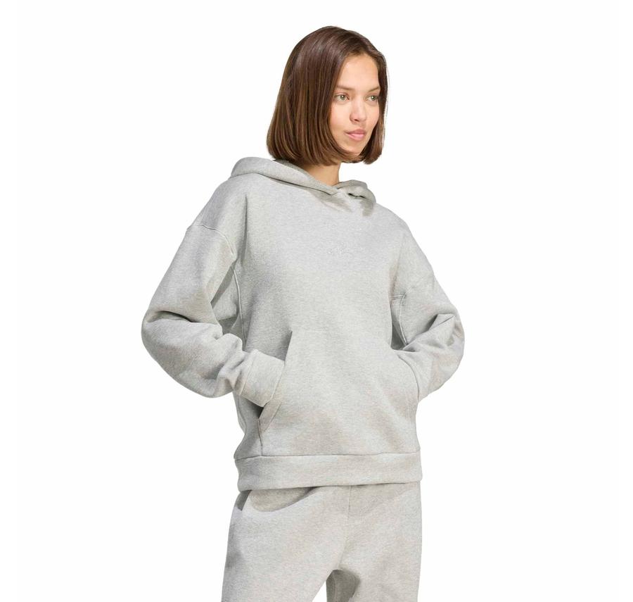 adidas W All Szn Hl Hd Kadın Sweatshirt Gri adidas W All Szn Hl Hd Kadın Sweatshirt Gri