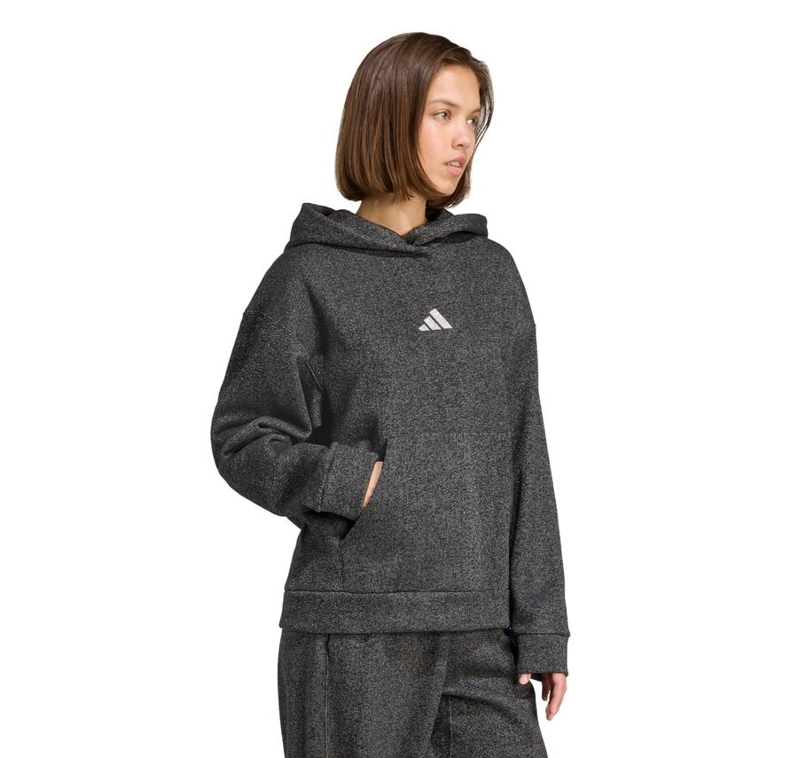 adidas W All Szn Hl Hd Kadın Sweatshirt Antrasit adidas W All Szn Hl Hd Kadın Sweatshirt Antrasit