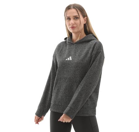 adidas W All Szn Hl Hd Kadın Sweatshirt Antrasit