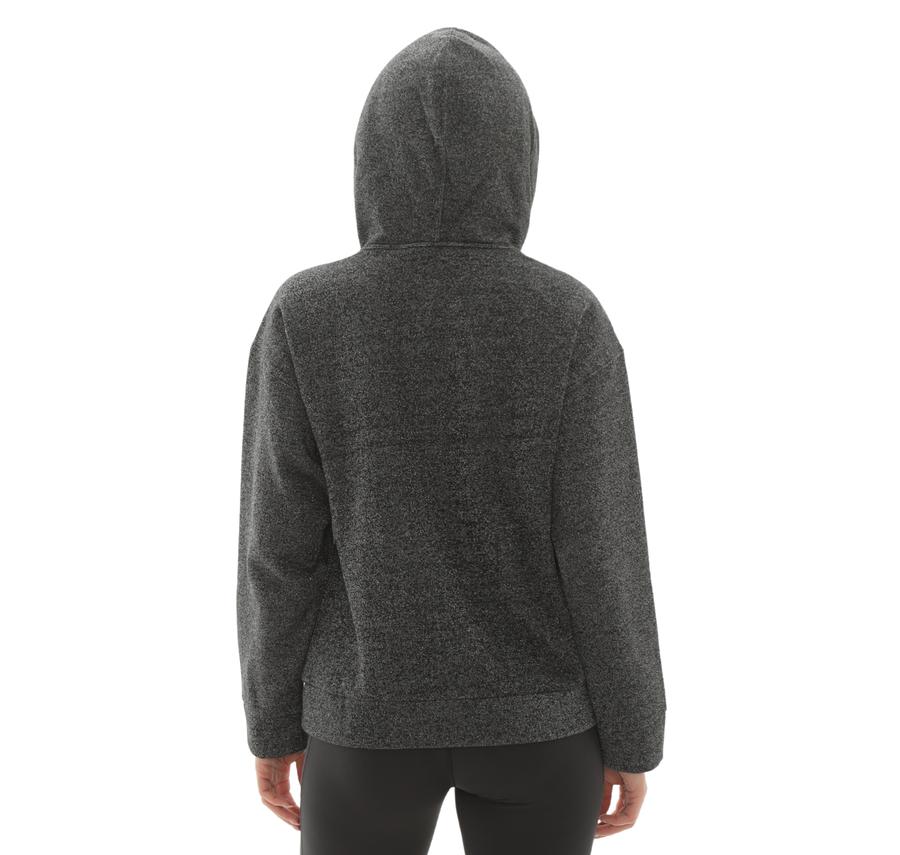 adidas W All Szn Hl Hd Kadın Sweatshirt Antrasit adidas W All Szn Hl Hd Kadın Sweatshirt Antrasit