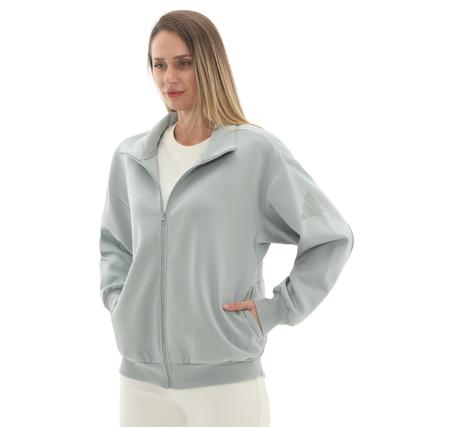 adidas W All Szn Sl Fz Kadın Ceket Açık Mavi adidas W All Szn Sl Fz Kadın Ceket Açık Mavi