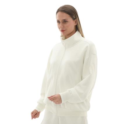 adidas W All Szn Sl Fz Kadın Ceket Beyaz