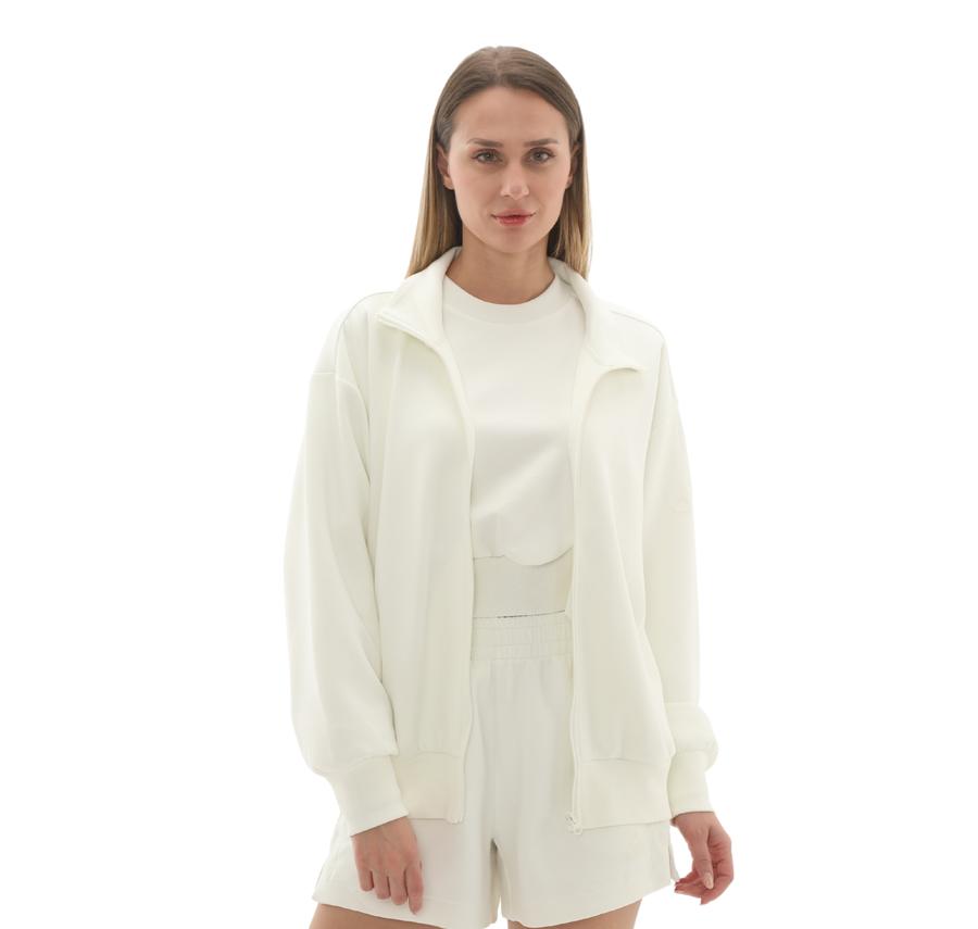 adidas W All Szn Sl Fz Kadın Ceket Beyaz adidas W All Szn Sl Fz Kadın Ceket Beyaz