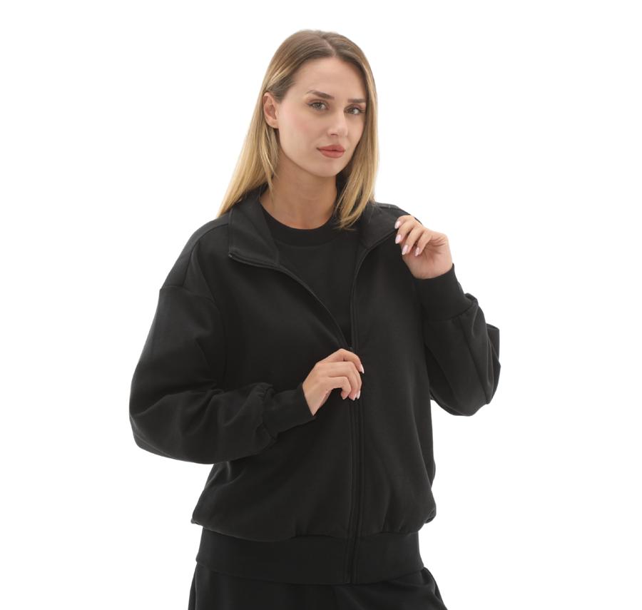 adidas W All Szn Sl Fz Kadın Ceket Siyah adidas W All Szn Sl Fz Kadın Ceket Siyah