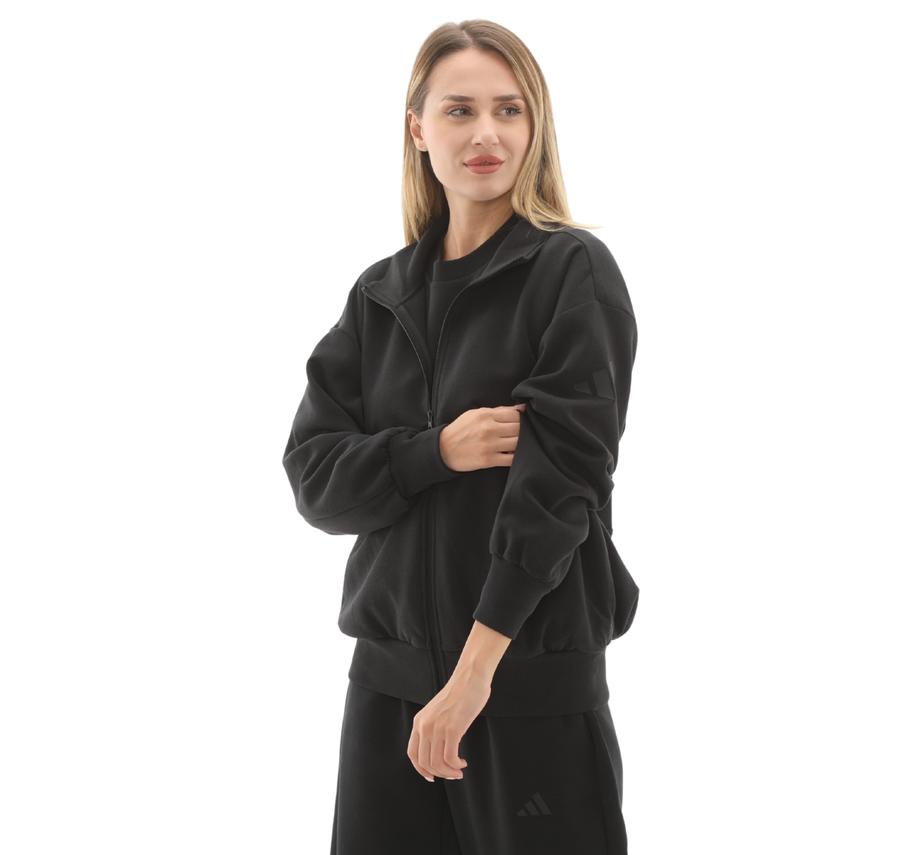 adidas W All Szn Sl Fz Kadın Ceket Siyah adidas W All Szn Sl Fz Kadın Ceket Siyah