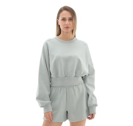 adidas W All Szn Sl Sw Kadın Sweatshirt Açık Mavi adidas W All Szn Sl Sw Kadın Sweatshirt Açık Mavi