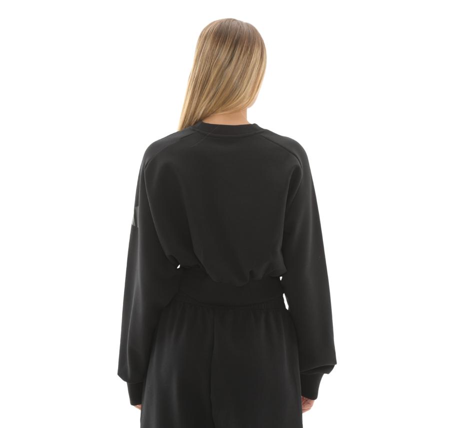 adidas W All Szn Sl Sw Kadın Sweatshirt Siyah adidas W All Szn Sl Sw Kadın Sweatshirt Siyah