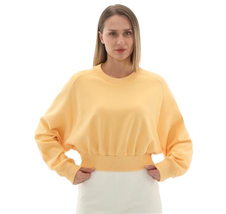 adidas W All Szn Sl Sw Kadın Sweatshirt Turuncu adidas W All Szn Sl Sw Kadın Sweatshirt Turuncu