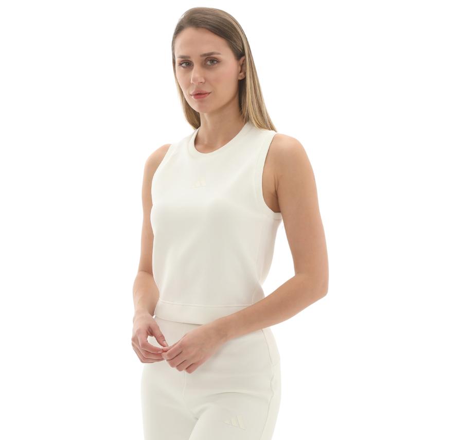 adidas W All Szn Sl Tk Kadın T-Shirt Beyaz adidas W All Szn Sl Tk Kadın T-Shirt Beyaz