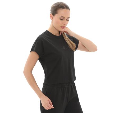 adidas W All Szn Tee Kadın T-Shirt Siyah adidas W All Szn Tee Kadın T-Shirt Siyah