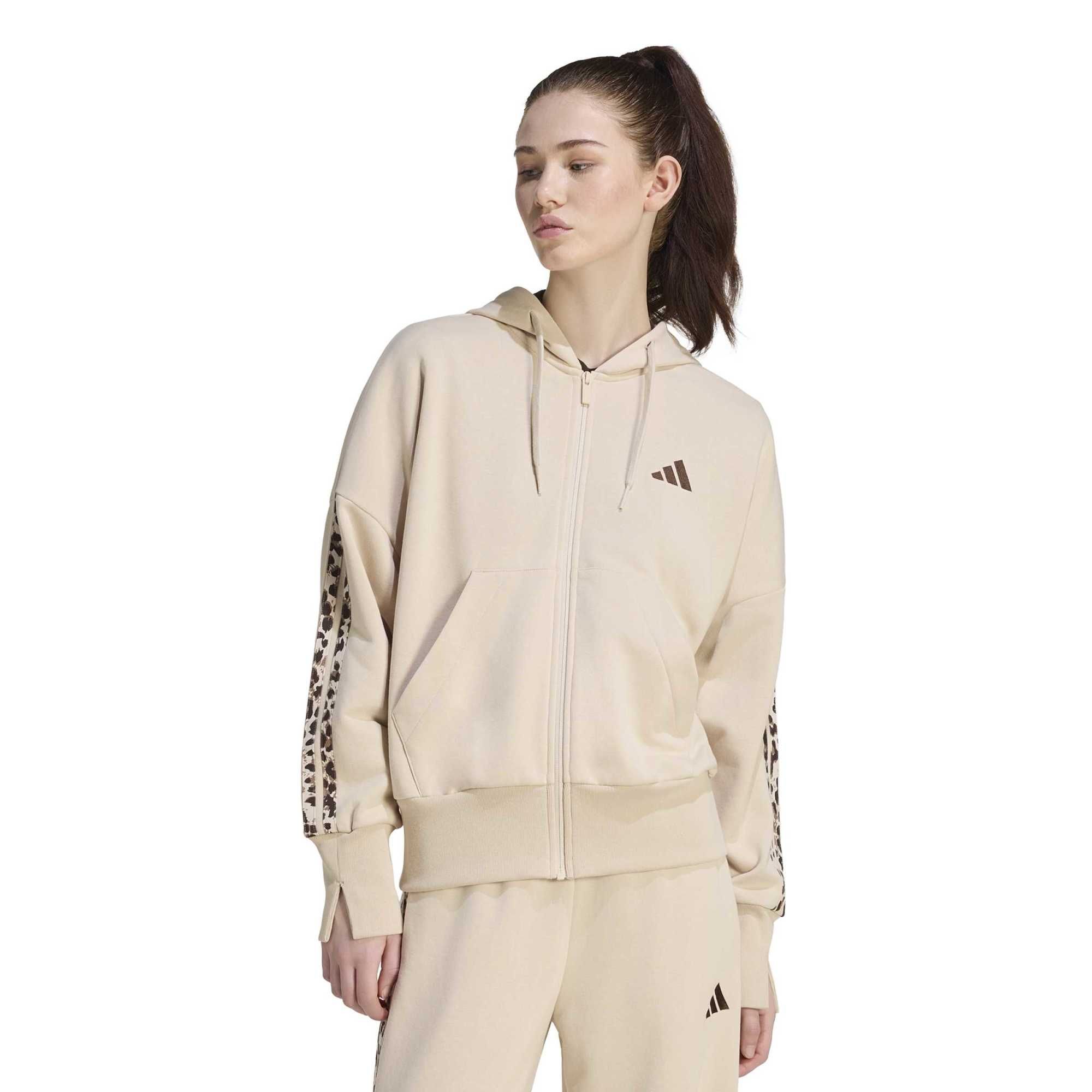 Женская куртка adidas W Aop 3S Ft Fz