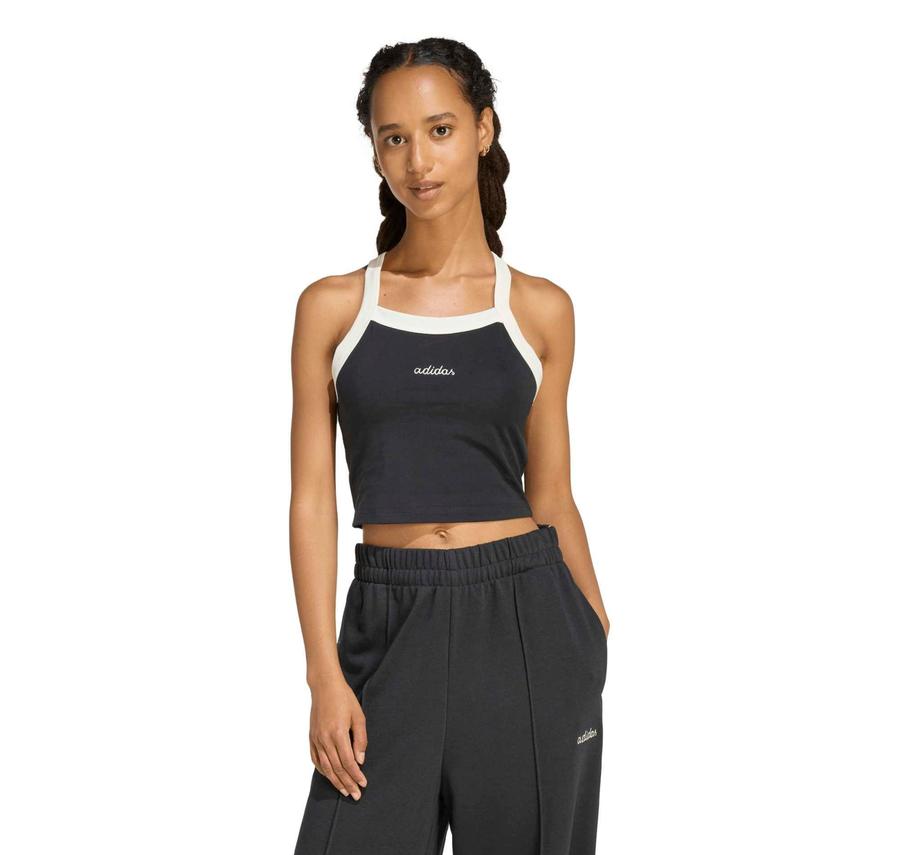 adidas W Cp Tank Kadın T-Shirt Siyah adidas W Cp Tank Kadın T-Shirt Siyah