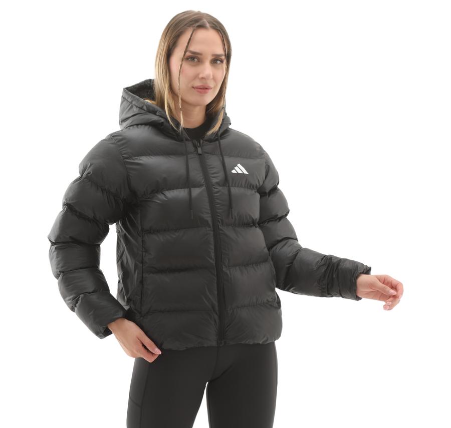 adidas W Ess Sd P Hd J Kadın Mont Siyah adidas W Ess Sd P Hd J Kadın Mont Siyah