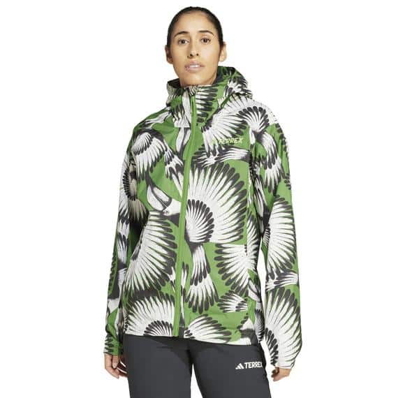 adidas W F Mt 2L Raınj Kadın Ceket Yeşil adidas W F Mt 2L Raınj Kadın Ceket Yeşil