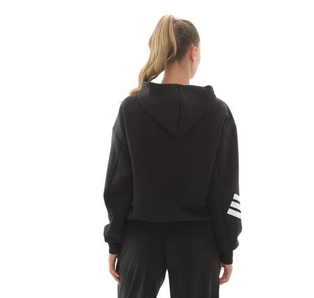 adidas W Fı 3S Oh Hd Kadın Sweatshirt Siyah