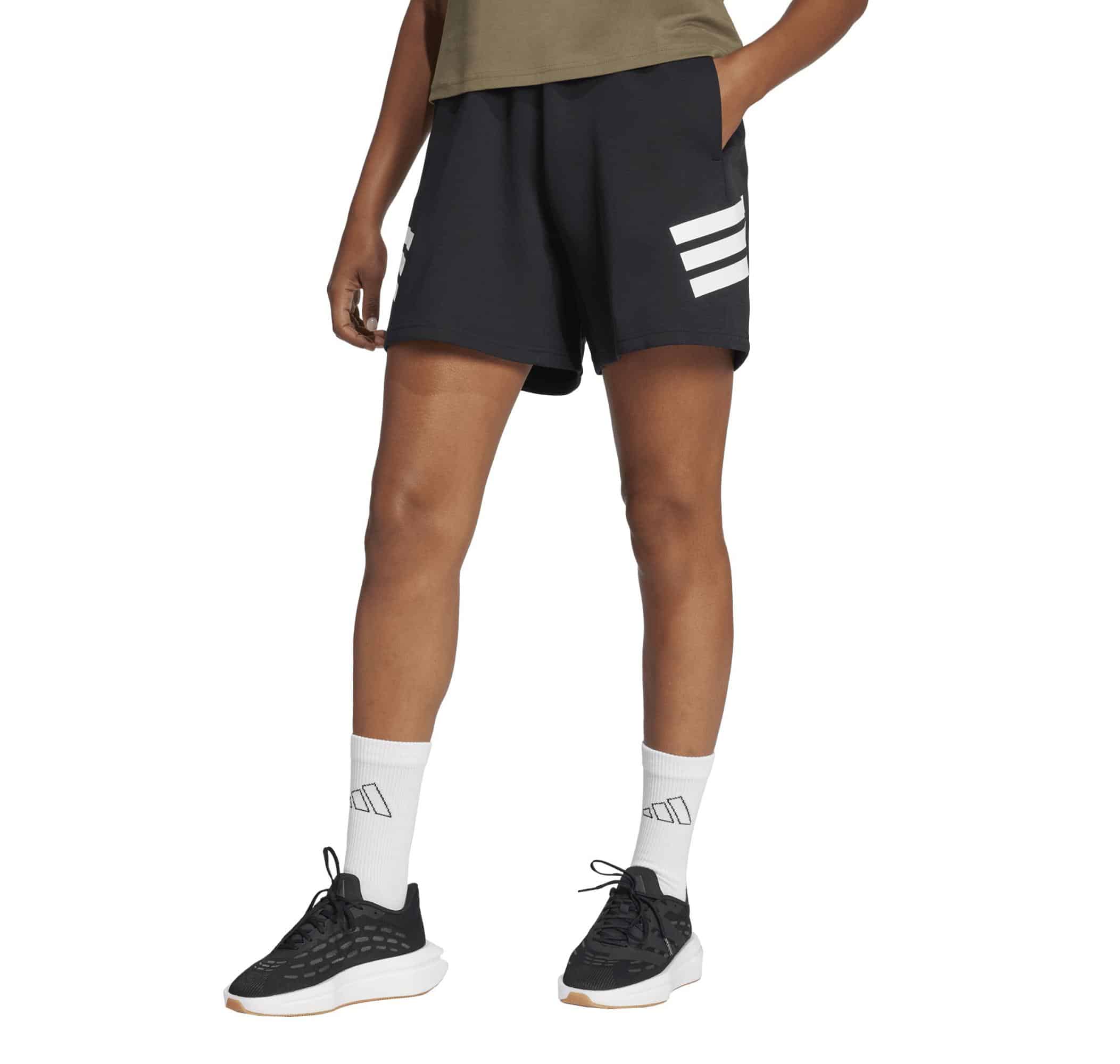 Женские шорты adidas W Fi 3S Short Kapri