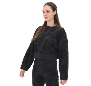 adidas W Fı 3S Swt Kadın Sweatshirt Siyah