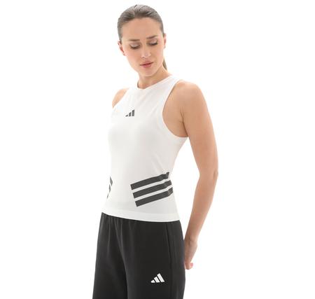 adidas W Fı 3S Tank Kadın T-Shirt Beyaz