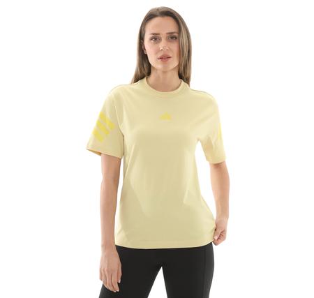 adidas W Fı 3S Tee Kadın T-Shirt Sarı