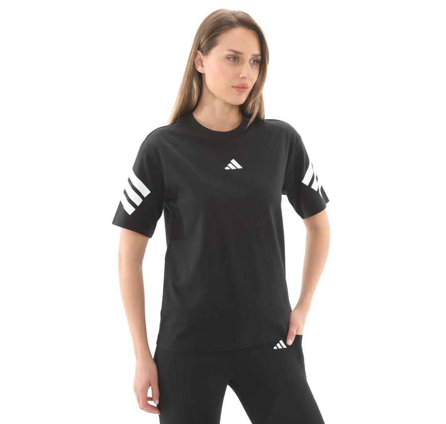 adidas W Fı 3S Tee Kadın T-Shirt Siyah adidas W Fı 3S Tee Kadın T-Shirt Siyah