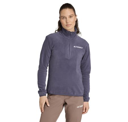 adidas W Mt Ess Hz Fl Kadın Sweatshirt Mor