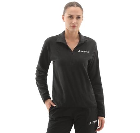 adidas W Mt Ess Hz Fl Kadın Ceket Siyah adidas W Mt Ess Hz Fl Kadın Ceket Siyah