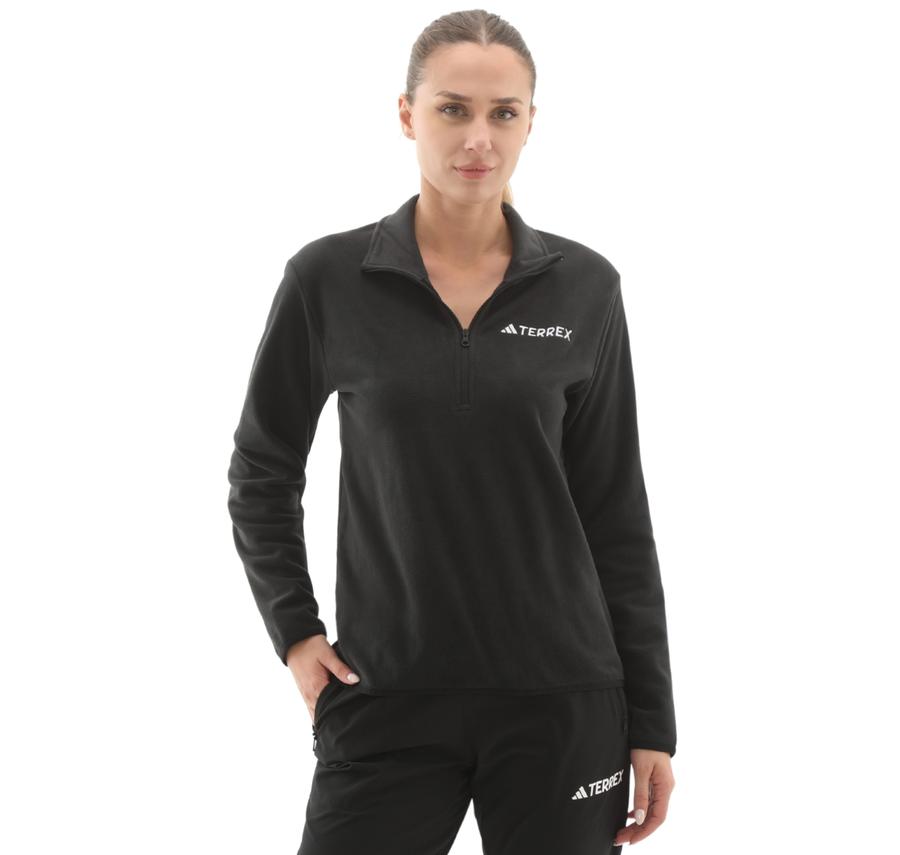 adidas Terrex W Mt Ess Hz Fl Kadın Ceket Siyah adidas Terrex W Mt Ess Hz Fl Kadın Ceket Siyah