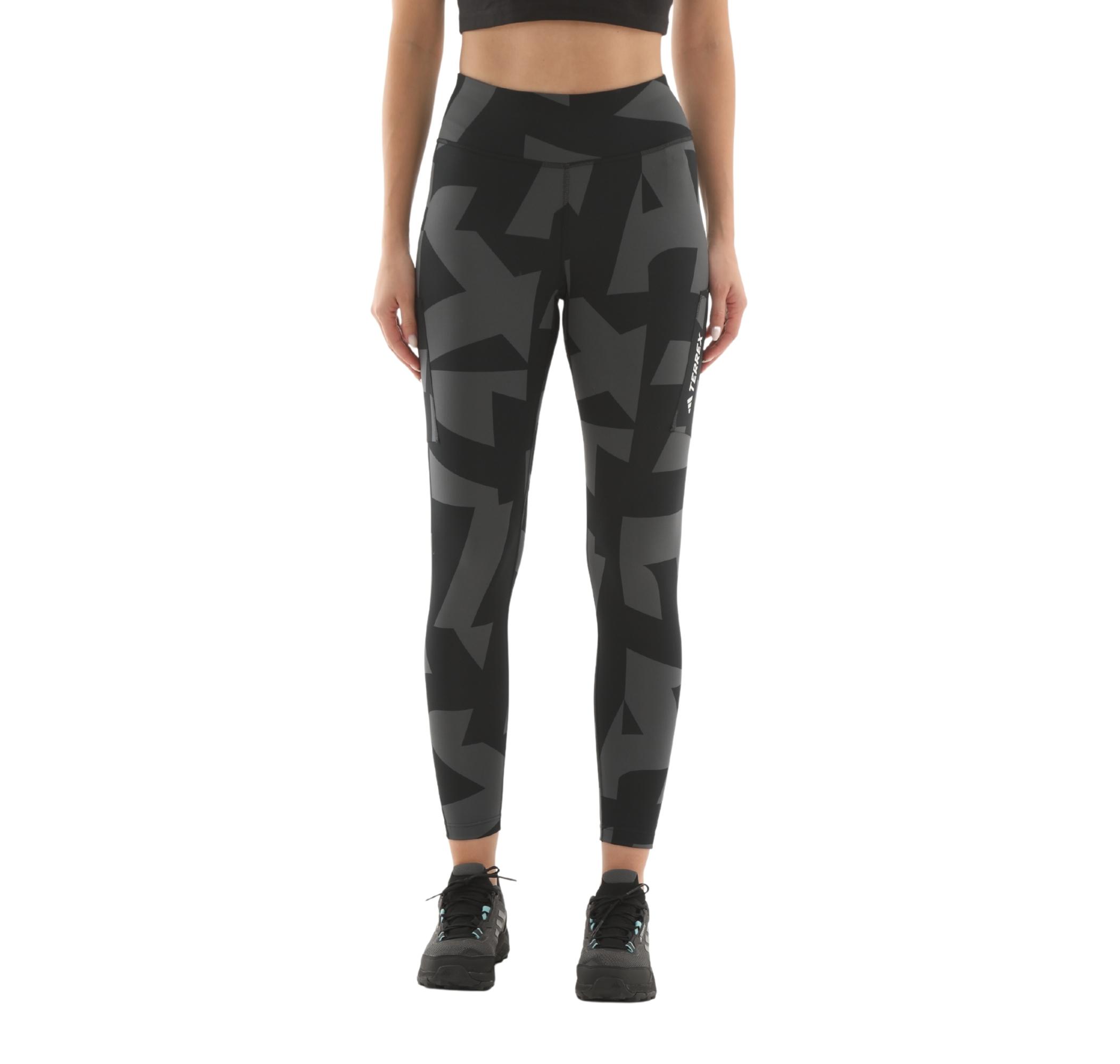Женские тайтсы adidas W Mt Tights Aop Tayt