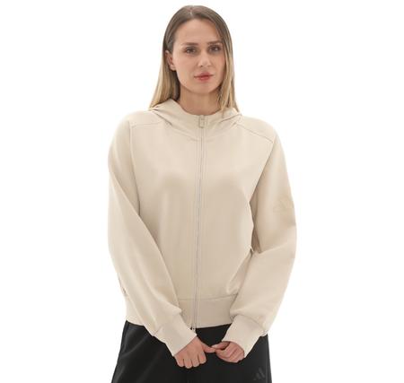 adidas W Sl Fz Hd Kadın Ceket Krem adidas W Sl Fz Hd Kadın Ceket Krem