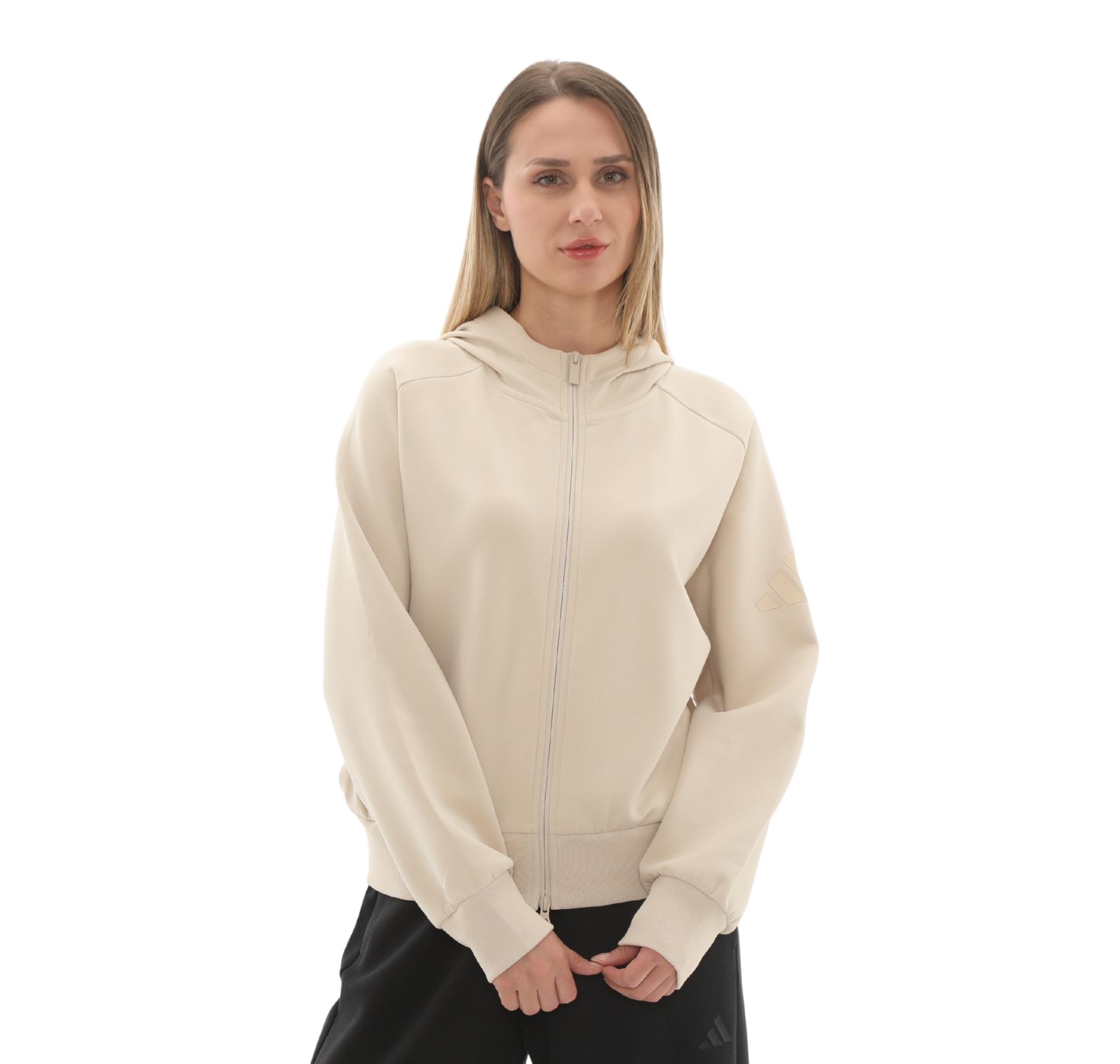 Женская куртка adidas W Sl Fz Hd Krem