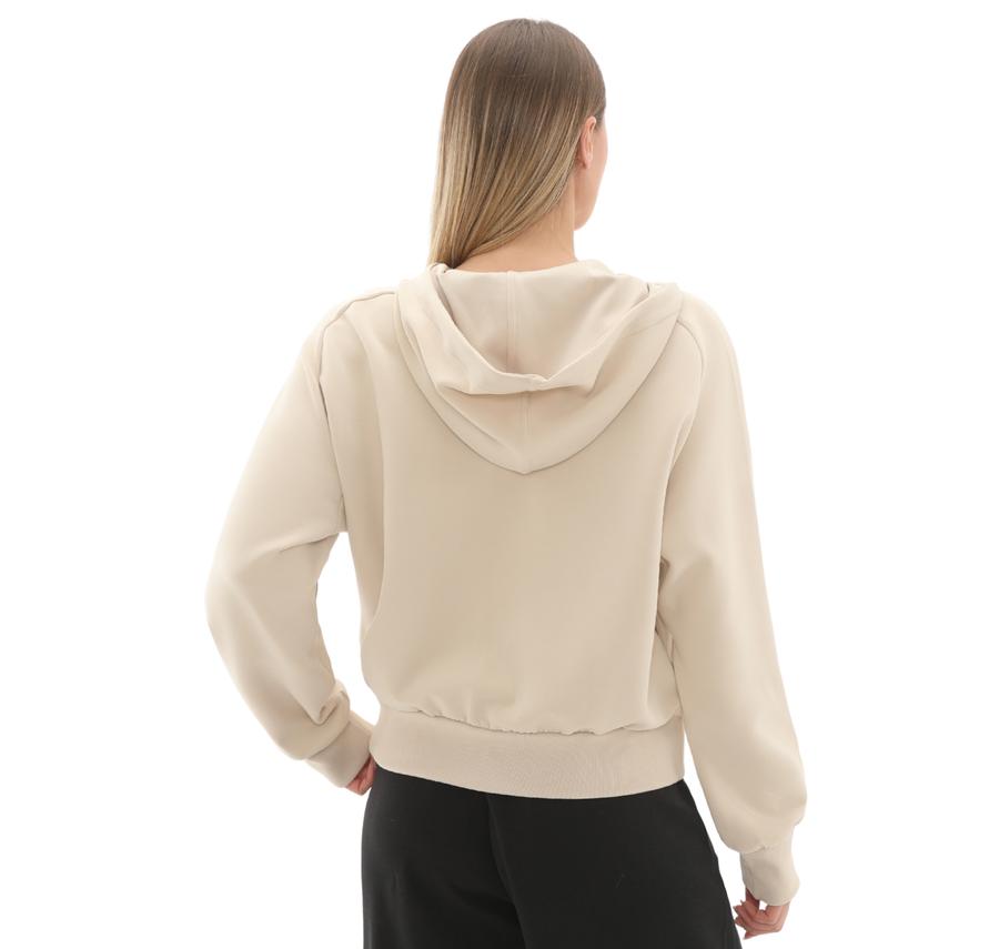 adidas W Sl Fz Hd Kadın Ceket Krem adidas W Sl Fz Hd Kadın Ceket Krem