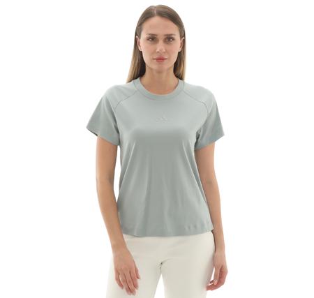 adidas W Sl Reg T Kadın T-Shirt Yeşil adidas W Sl Reg T Kadın T-Shirt Yeşil