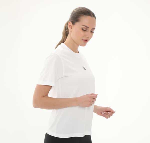adidas W Sl Sj T Kadın T-Shirt Beyaz adidas W Sl Sj T Kadın T-Shirt Beyaz