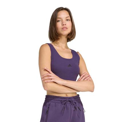 adidas W Sl Sj Tk Kadın T-Shirt Mor adidas W Sl Sj Tk Kadın T-Shirt Mor