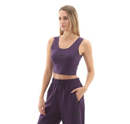 adidas W Sl Sj Tk Kadın T-Shirt Mor adidas W Sl Sj Tk Kadın T-Shirt Mor