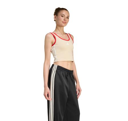 adidas W Stadıum Tank Kadın T-Shirt Krem adidas W Stadıum Tank Kadın T-Shirt Krem