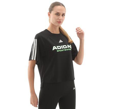 adidas W Tıro Q3 Tee Kadın T-Shirt Siyah adidas W Tıro Q3 Tee Kadın T-Shirt Siyah