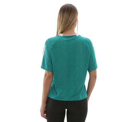 adidas W Tıro Q3 Tee Kadın T-Shirt Turkuaz