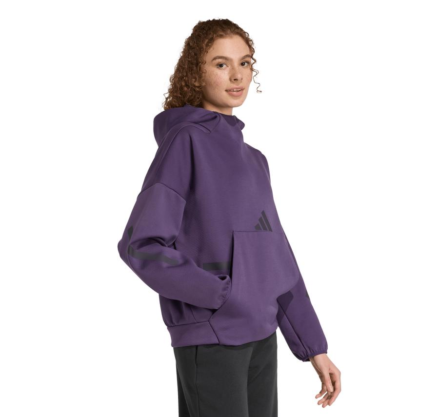 adidas W Z.n.e. Oh Hd Kadın Sweatshirt Mor adidas W Z.n.e. Oh Hd Kadın Sweatshirt Mor