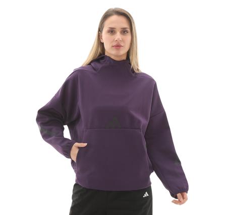 adidas W Z.n.e. Oh Hd Kadın Sweatshirt Mor adidas W Z.n.e. Oh Hd Kadın Sweatshirt Mor