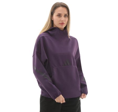 adidas W Z.n.e. Oh Hd Kadın Sweatshirt Mor