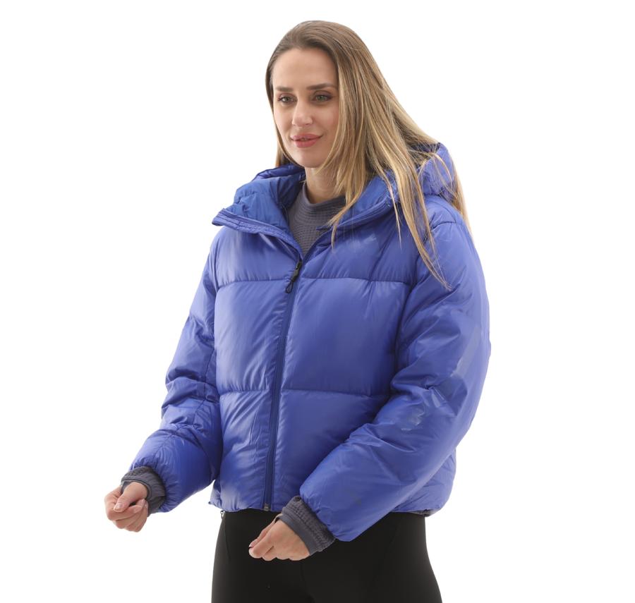 adidas W Z.n.e. Puffer Kadın Mont Mavi adidas W Z.n.e. Puffer Kadın Mont Mavi