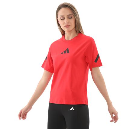 adidas W Z.n.e. Tee Kadın T-Shirt Kırmızı