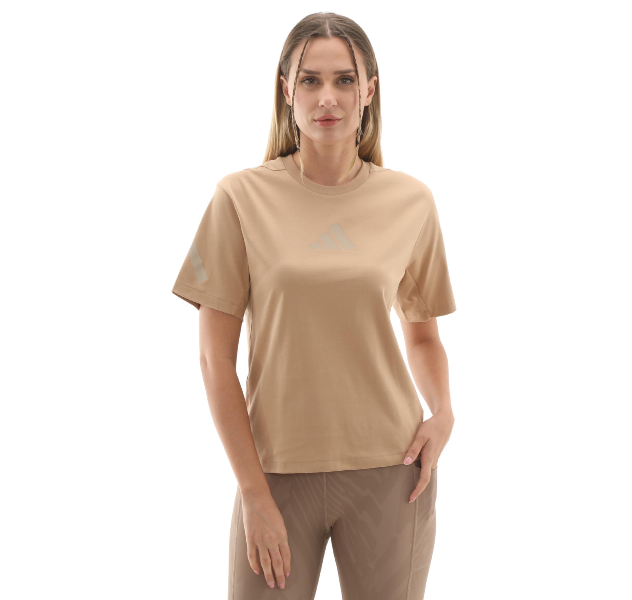 Женская футболка adidas W Z.n.e. Tee Krem