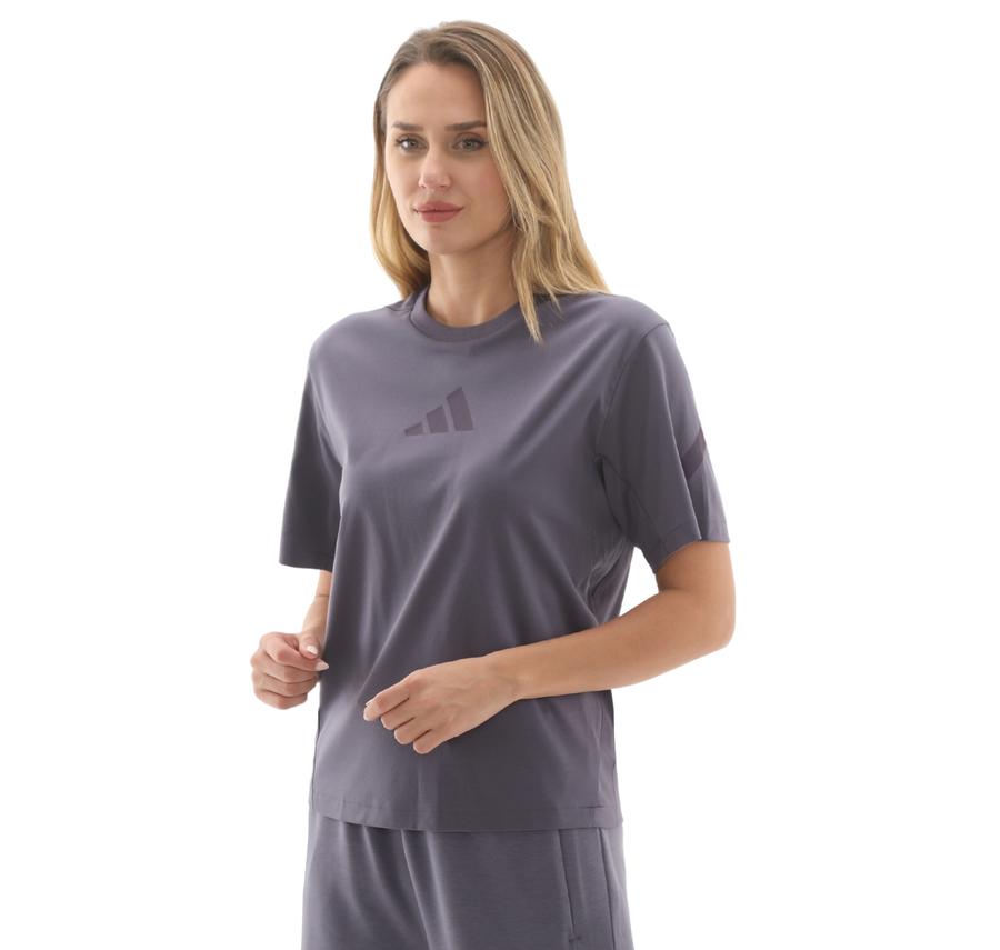 adidas W Z.n.e. Tee Kadın T-Shirt Mor adidas W Z.n.e. Tee Kadın T-Shirt Mor