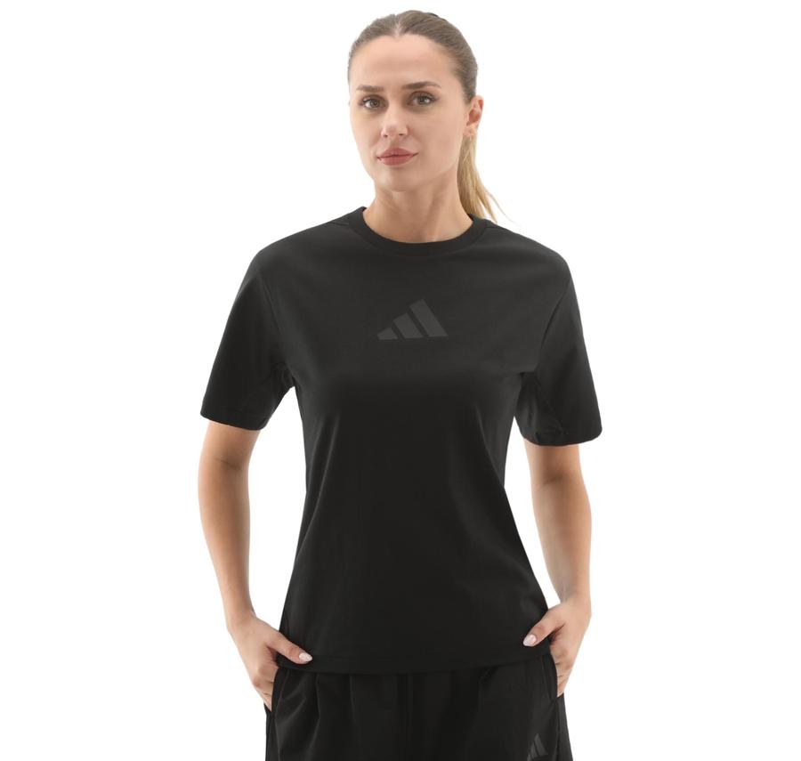 adidas W Z.n.e. Tee Kadın T-Shirt Siyah adidas W Z.n.e. Tee Kadın T-Shirt Siyah